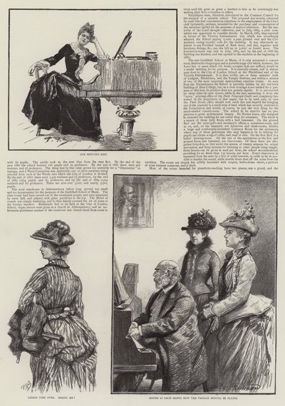 Guildhall Müzik Okulu by Charles Paul Renouard